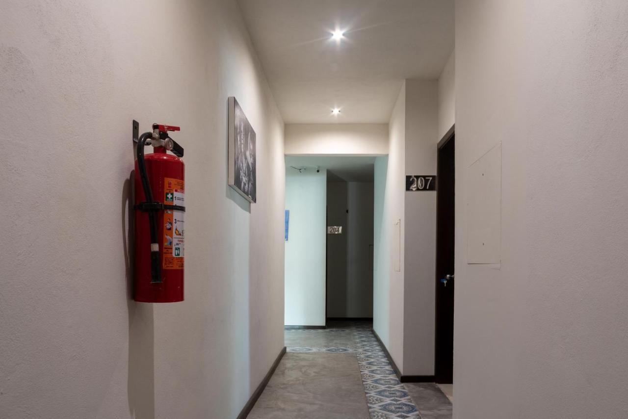 Hotel Mayari Holbox Exteriör bild A fire extinguisher in a hotel