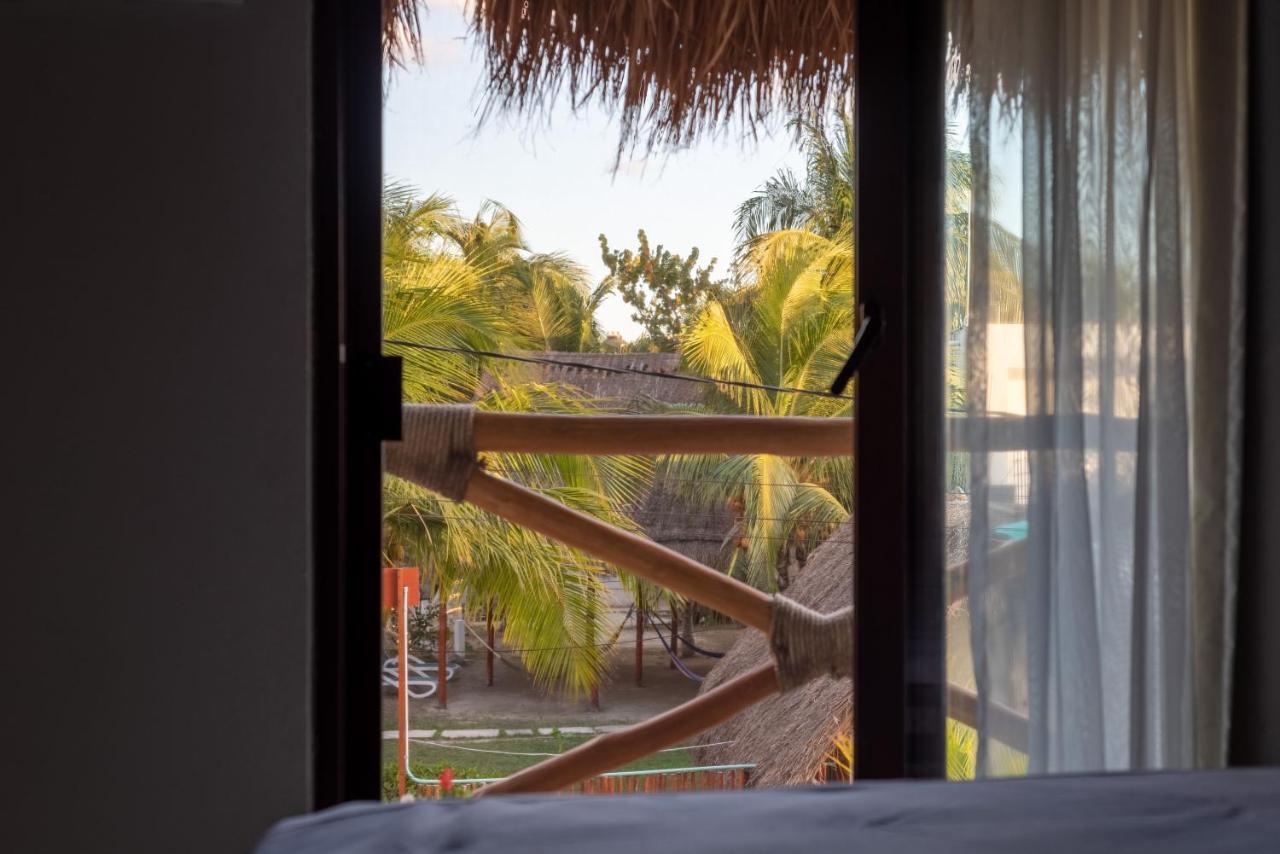 Hotel Mayari Holbox Exteriör bild View from a room at the hotel